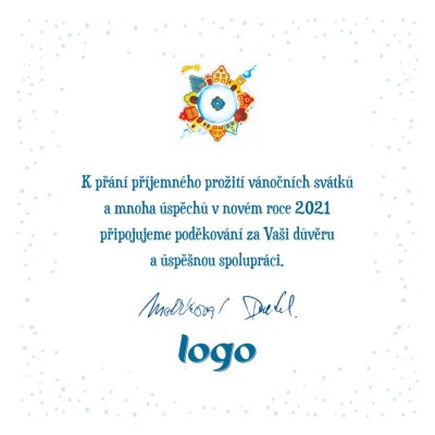 Čtvercová novoročenka 22