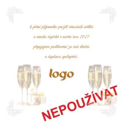Čtvercová novoročenka 80